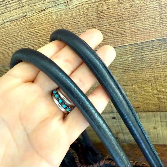 Vintage Carla Mancini Handmade Large Leather Tote - Picture 5 of 12